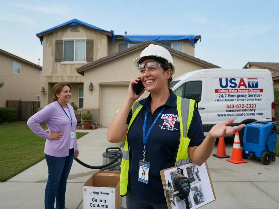 Ceiling Water Damage Restoration Donald, OR FAQs